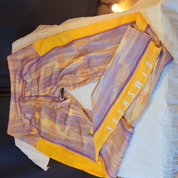 Gymshark Multicolored 2 Pocket Small Womens Seamless 2.0 Leggings - Picture 6 of 7